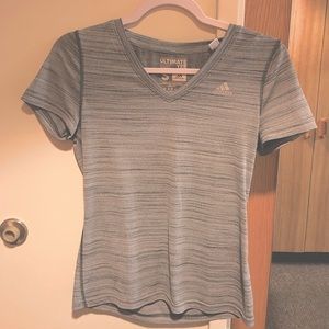 Adidas Gray Dry-Fit Shirt